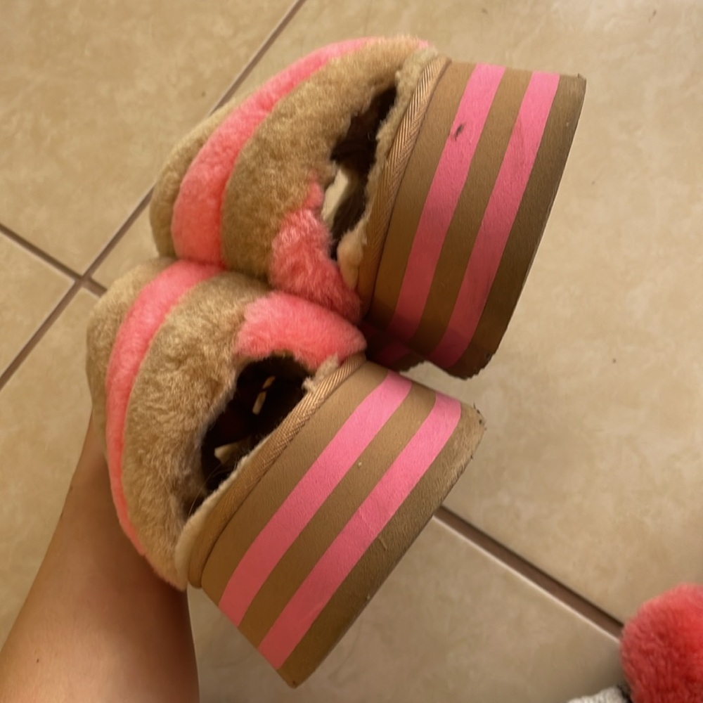 Ugg Platform Sling Back Slippers - image 6